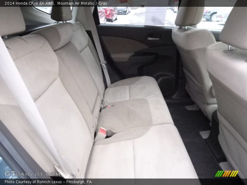 Mountain Air Metallic / Gray 2014 Honda CR-V EX AWD