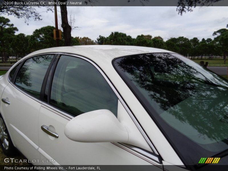 White Opal / Neutral 2006 Buick LaCrosse CX
