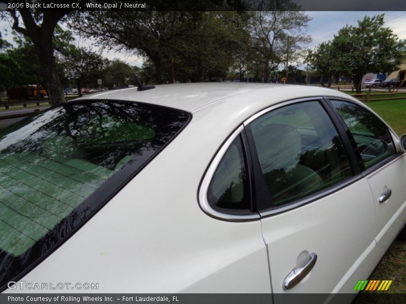 White Opal / Neutral 2006 Buick LaCrosse CX