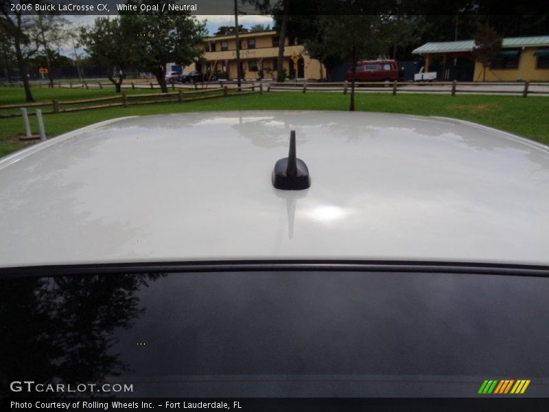 White Opal / Neutral 2006 Buick LaCrosse CX