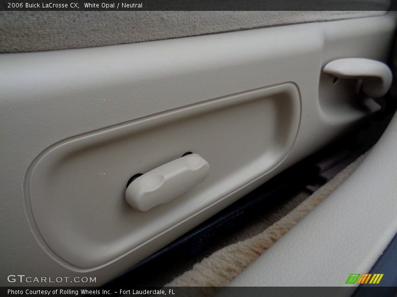 White Opal / Neutral 2006 Buick LaCrosse CX