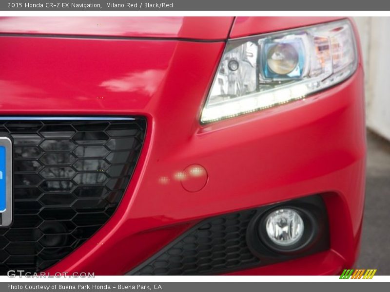 Milano Red / Black/Red 2015 Honda CR-Z EX Navigation