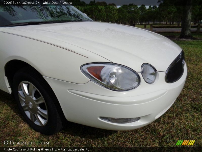 White Opal / Neutral 2006 Buick LaCrosse CX