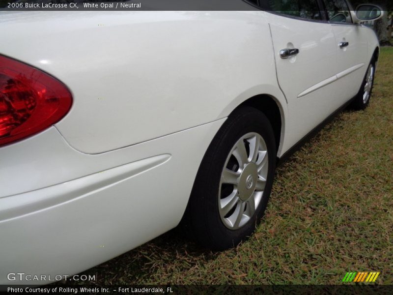 White Opal / Neutral 2006 Buick LaCrosse CX