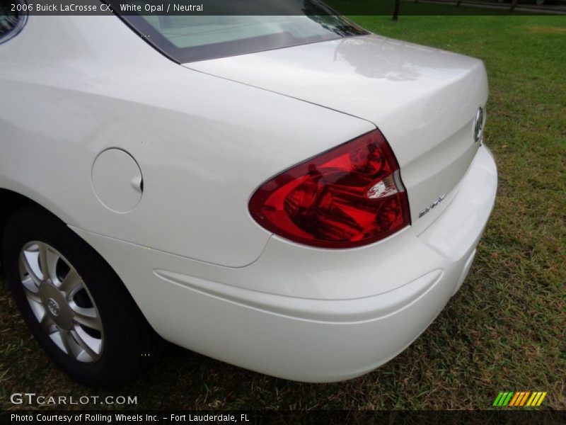White Opal / Neutral 2006 Buick LaCrosse CX