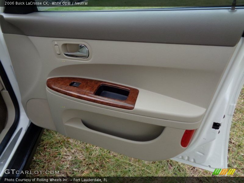 White Opal / Neutral 2006 Buick LaCrosse CX