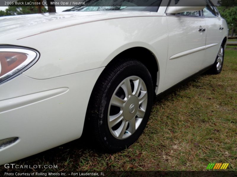 White Opal / Neutral 2006 Buick LaCrosse CX