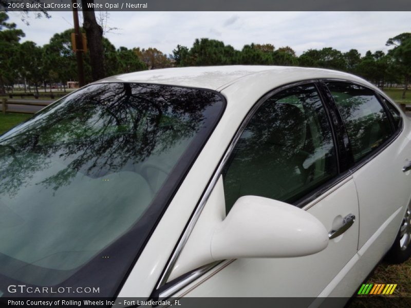White Opal / Neutral 2006 Buick LaCrosse CX