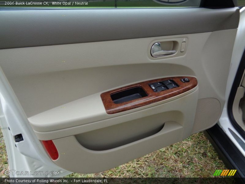 White Opal / Neutral 2006 Buick LaCrosse CX