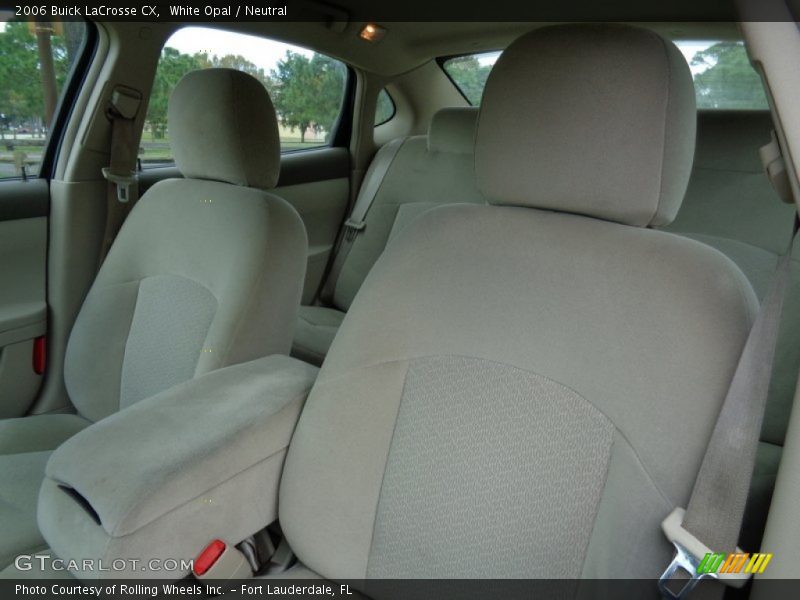 White Opal / Neutral 2006 Buick LaCrosse CX
