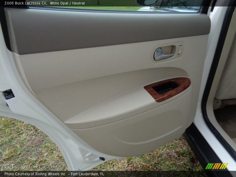 White Opal / Neutral 2006 Buick LaCrosse CX