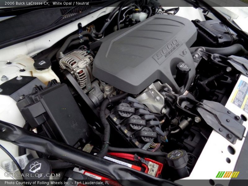 White Opal / Neutral 2006 Buick LaCrosse CX