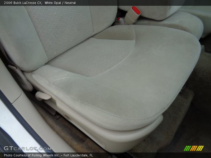 White Opal / Neutral 2006 Buick LaCrosse CX