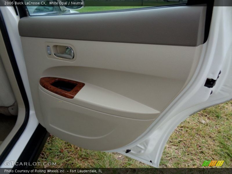 White Opal / Neutral 2006 Buick LaCrosse CX
