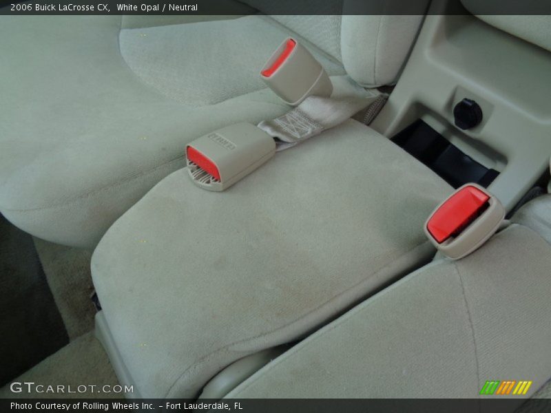 White Opal / Neutral 2006 Buick LaCrosse CX