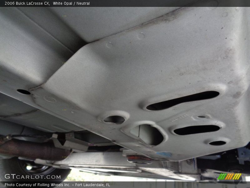 White Opal / Neutral 2006 Buick LaCrosse CX