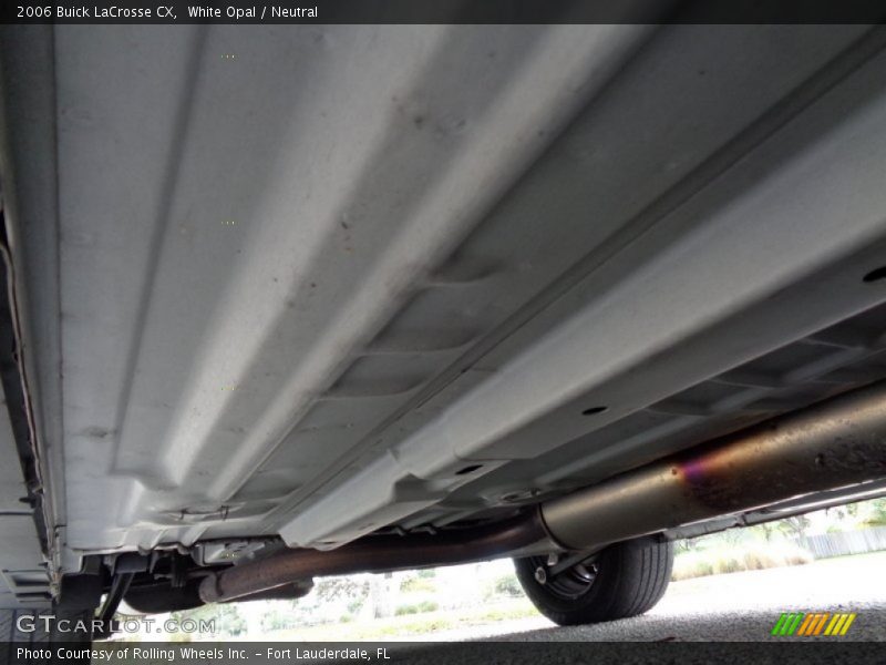 White Opal / Neutral 2006 Buick LaCrosse CX