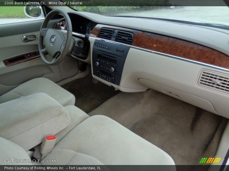 White Opal / Neutral 2006 Buick LaCrosse CX