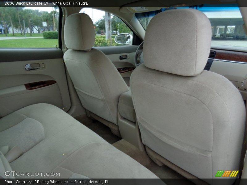 White Opal / Neutral 2006 Buick LaCrosse CX