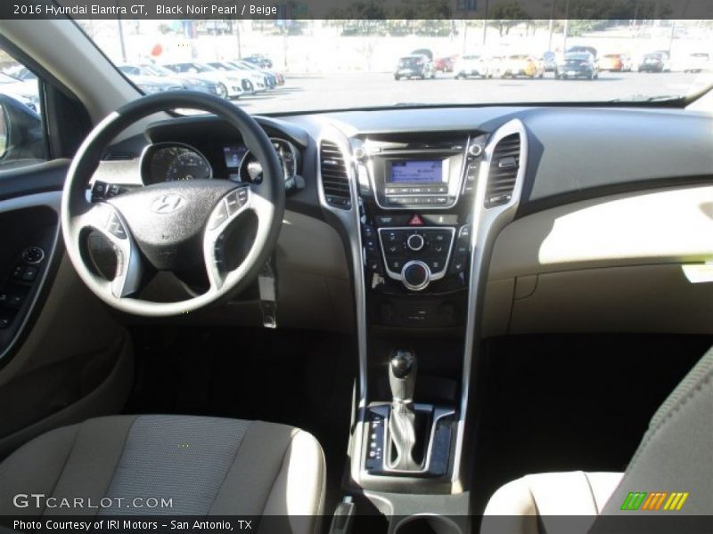 Black Noir Pearl / Beige 2016 Hyundai Elantra GT