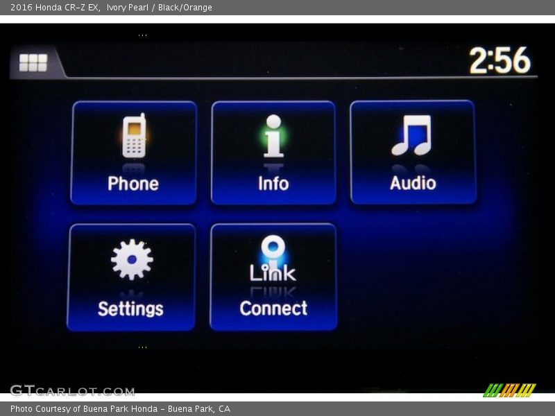 Ivory Pearl / Black/Orange 2016 Honda CR-Z EX
