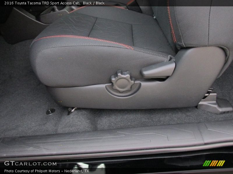 Black / Black 2016 Toyota Tacoma TRD Sport Access Cab