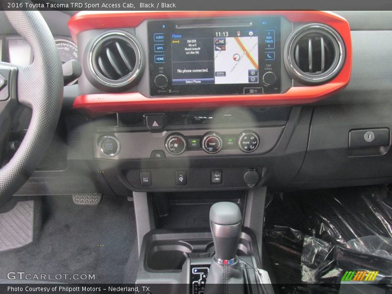 Black / Black 2016 Toyota Tacoma TRD Sport Access Cab