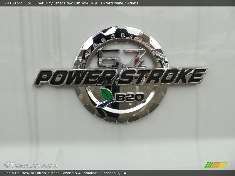Oxford White / Adobe 2016 Ford F350 Super Duty Lariat Crew Cab 4x4 DRW