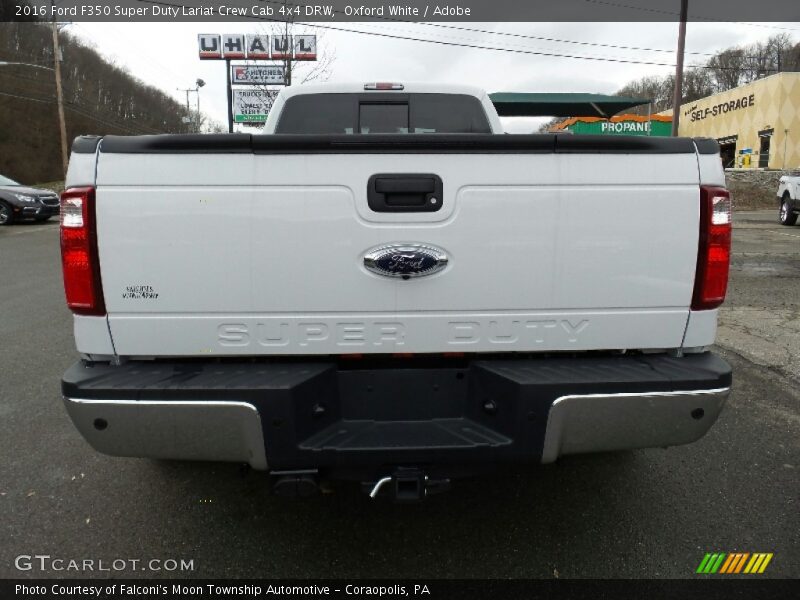 Oxford White / Adobe 2016 Ford F350 Super Duty Lariat Crew Cab 4x4 DRW