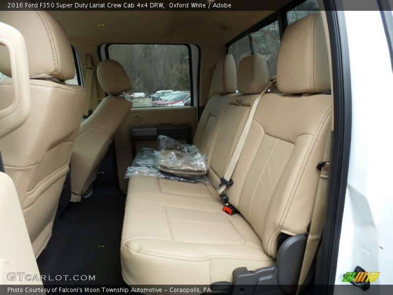 Oxford White / Adobe 2016 Ford F350 Super Duty Lariat Crew Cab 4x4 DRW