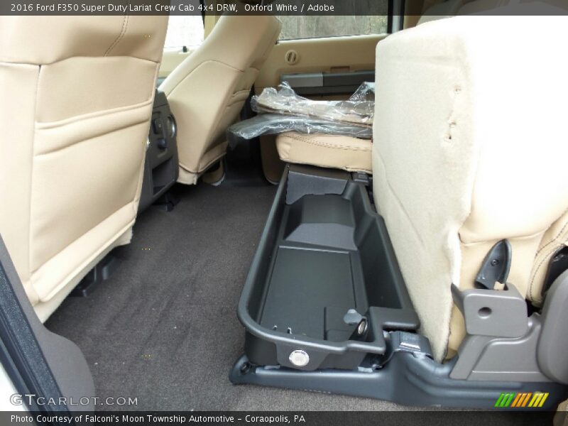 Oxford White / Adobe 2016 Ford F350 Super Duty Lariat Crew Cab 4x4 DRW