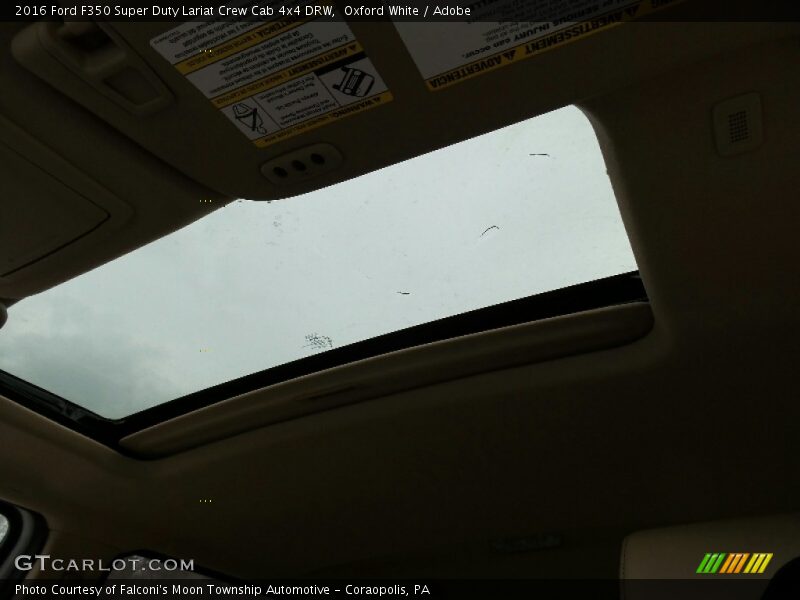 Oxford White / Adobe 2016 Ford F350 Super Duty Lariat Crew Cab 4x4 DRW