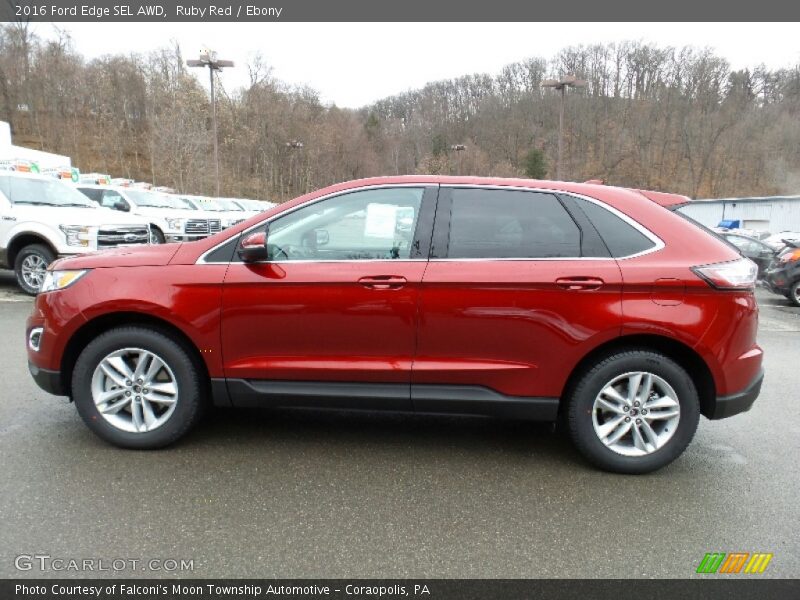  2016 Edge SEL AWD Ruby Red