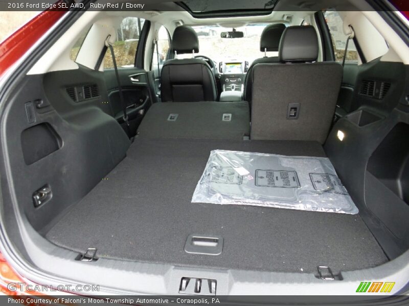 2016 Edge SEL AWD Trunk