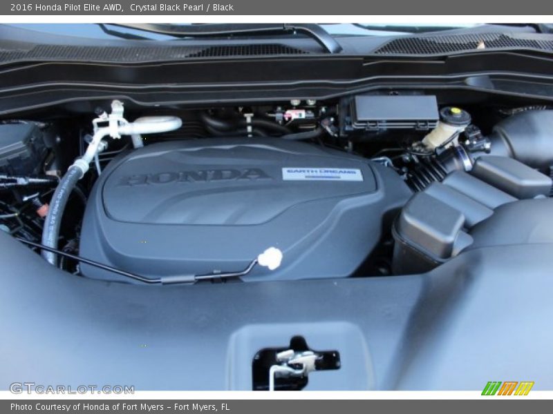  2016 Pilot Elite AWD Engine - 3.5 Liter SOHC 24-Valve i-VTEC V6