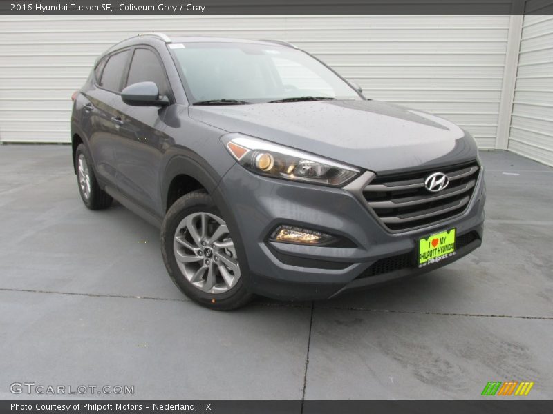 Coliseum Grey / Gray 2016 Hyundai Tucson SE