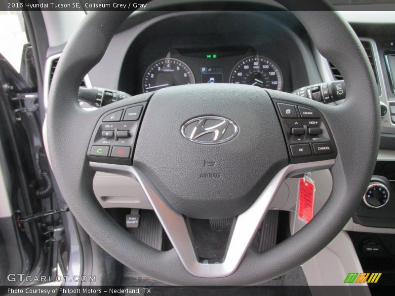 Coliseum Grey / Gray 2016 Hyundai Tucson SE