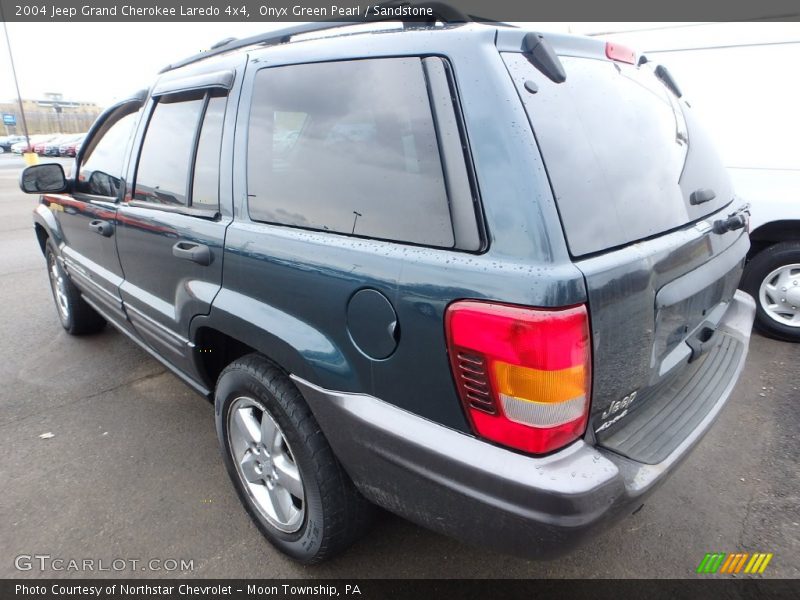 Onyx Green Pearl / Sandstone 2004 Jeep Grand Cherokee Laredo 4x4