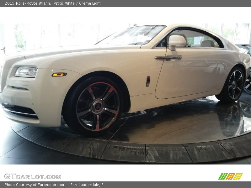 Arctic White / Creme Light 2015 Rolls-Royce Wraith