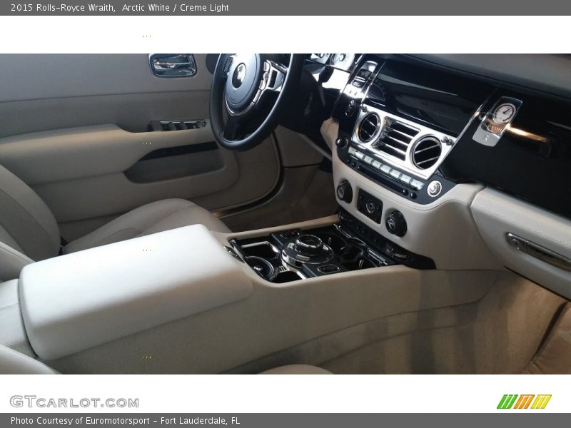 Dashboard of 2015 Wraith 