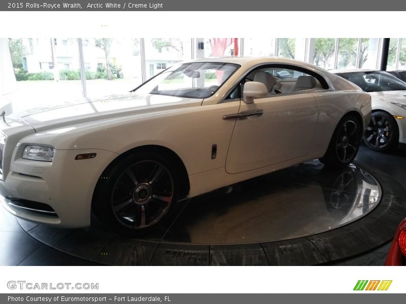 Arctic White / Creme Light 2015 Rolls-Royce Wraith