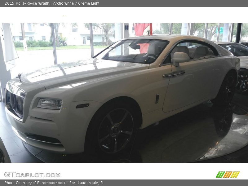 Arctic White / Creme Light 2015 Rolls-Royce Wraith