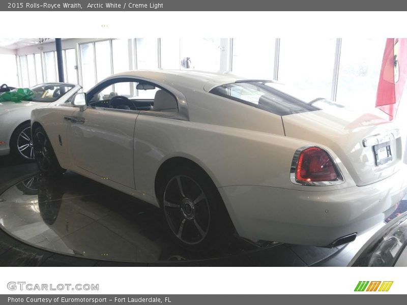 Arctic White / Creme Light 2015 Rolls-Royce Wraith