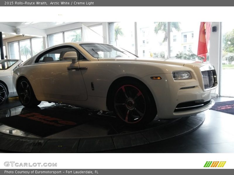 Arctic White / Creme Light 2015 Rolls-Royce Wraith