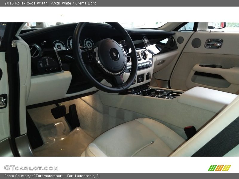  2015 Wraith  Creme Light Interior