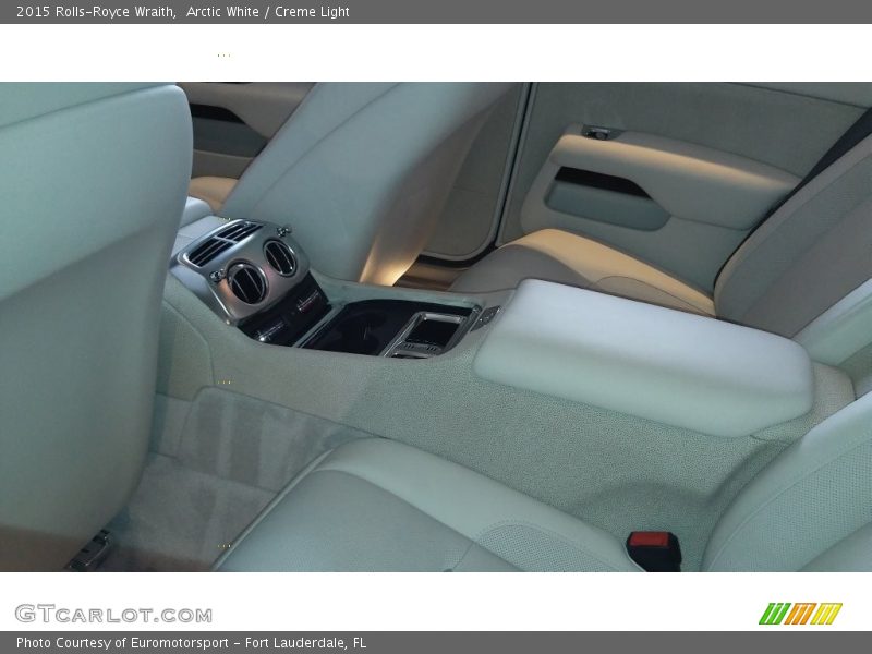 Rear Seat of 2015 Wraith 