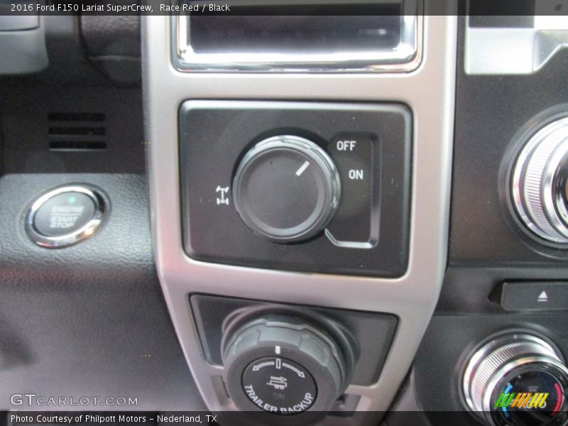 Race Red / Black 2016 Ford F150 Lariat SuperCrew