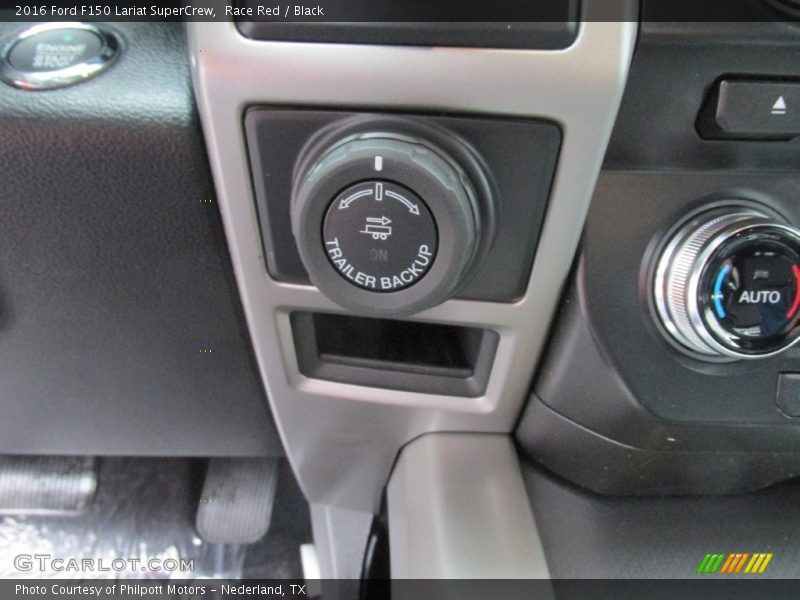 Race Red / Black 2016 Ford F150 Lariat SuperCrew
