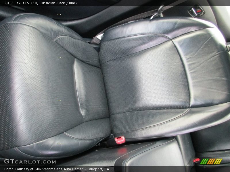 Obsidian Black / Black 2012 Lexus ES 350