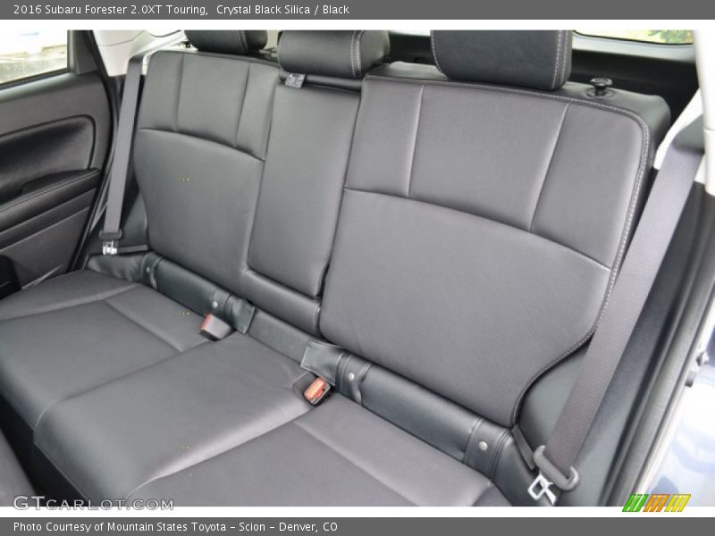 Rear Seat of 2016 Forester 2.0XT Touring